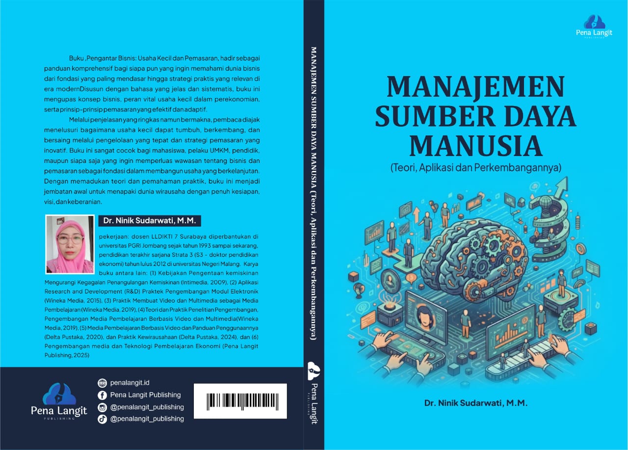 MANAJEMEN SUMBER DAYA MANUSIA   (Teori, Aplikasi dan Perkembangannya)